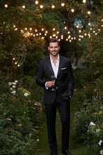 "Kingston" Black Tuxedo Jacket - Freeyouthzbandz