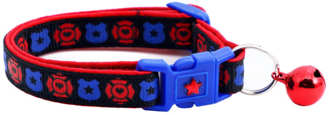 Fire and Police Badges Cat Collar - Freeyouthzbandz