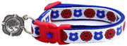 Fire and Police Badges Cat Collar - Freeyouthzbandz