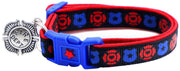 Fire and Police Badges Cat Collar - Freeyouthzbandz