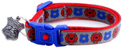 Fire and Police Badges Cat Collar - Freeyouthzbandz