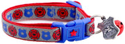 Fire and Police Badges Cat Collar - Freeyouthzbandz