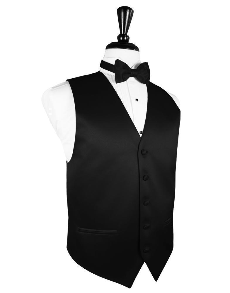 Luxury Satin Tuxedo Vest - Freeyouthzbandz