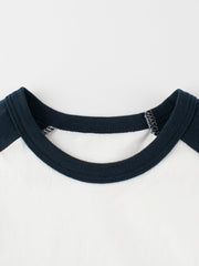 Boys’ Cartoon Excavator And Truck Print T-Shirt In European And American Style - Freeyouthzbandz