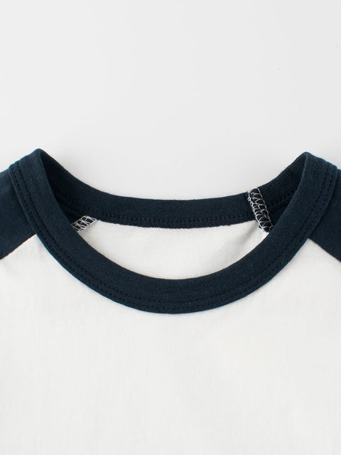 Boys’ Cartoon Excavator And Truck Print T-Shirt In European And American Style - Freeyouthzbandz