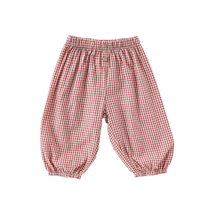 Children’s Summer Breathable Striped and Plaid Fashion Casual Pants – Home Trousers - Freeyouthzbandz