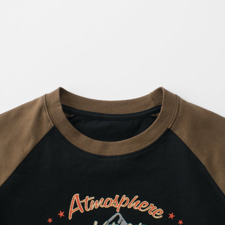 Boys’ Letters Pattern T-shirt in European and American Style - Freeyouthzbandz