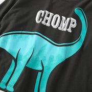 Baby Cute Dinosaur Graphic Long Sleeve O - Neck Autumn New Style Shirt - Freeyouthzbandz