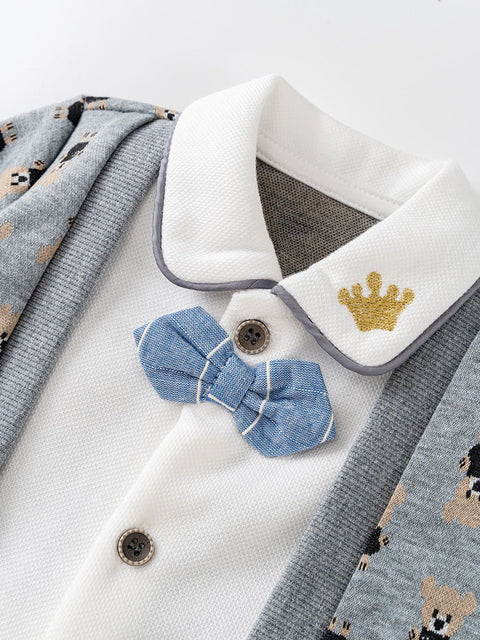 Autumn One Piece Romper For Baby Boy