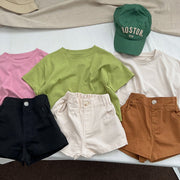 Baby Solid Color Thin Style Fashion Unisex T-Shirt - Freeyouthzbandz