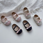 Spring Baby Girl Cute Bow Toddler Soft - Sole Anti - Slip Walking Shoes - Freeyouthzbandz
