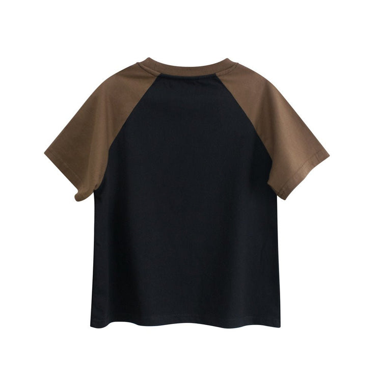 Boys’ Letters Pattern T-shirt in European and American Style - Freeyouthzbandz