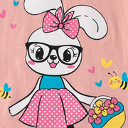 Baby Girl Rabbit Pattern Sleeveless Cotton Vest - Freeyouthzbandz