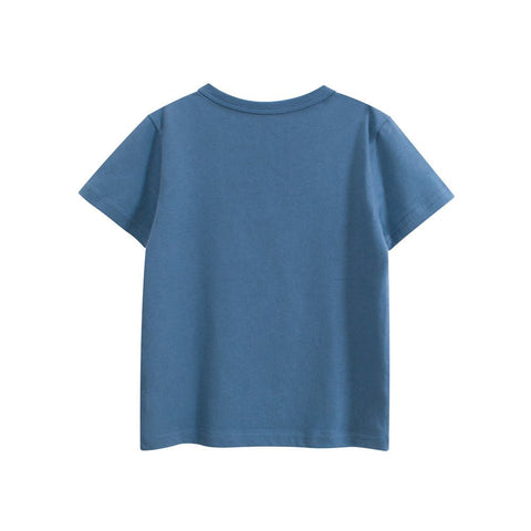 Summer Boys’ Animals Tiger Cartoon Pattern T-shirt in European and American Style