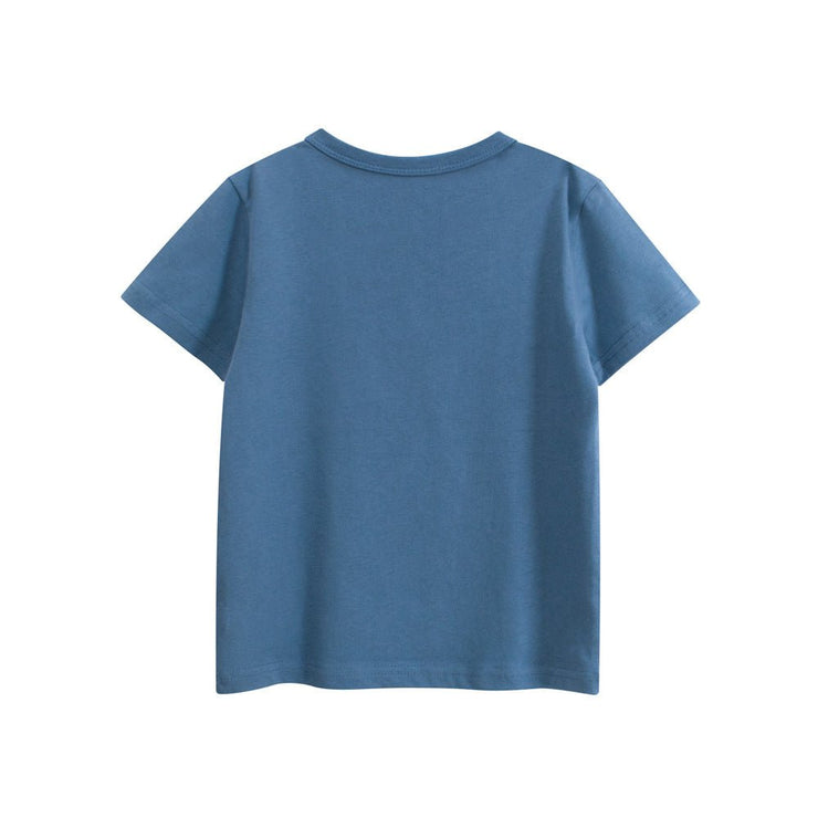 Summer Boys’ Animals Tiger Cartoon Pattern T-shirt in European and American Style - Freeyouthzbandz