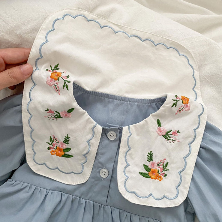 Arrival Baby Floral Plain Princess Onesie Dress For Girls - Freeyouthzbandz