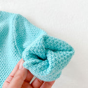 Baby Girl Flower Embroidered Graphic Contrast Bodysuit & Cardigan One Pieces Sets