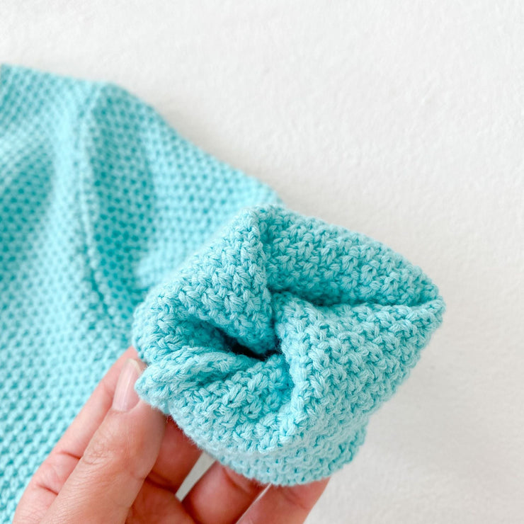 Baby Girl Flower Embroidered Graphic Contrast Bodysuit & Cardigan One Pieces Sets - Freeyouthzbandz