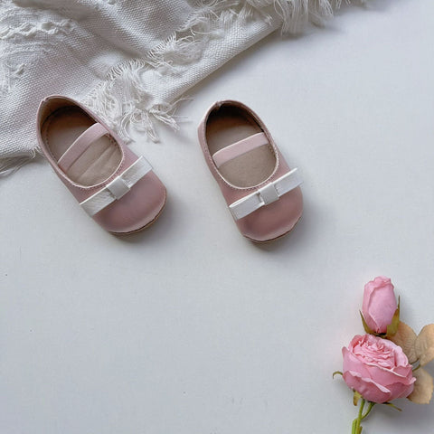 Spring Baby Girl Cute Bow Toddler Soft - Sole Anti - Slip Walking Shoes - Freeyouthzbandz