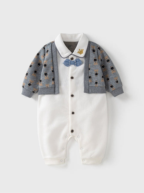 Autumn One Piece Romper For Baby Boy