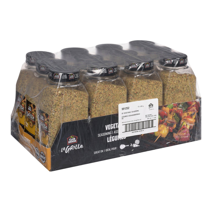 Vegetable Seasoning La Grille - 12 x 625 g (Case = 1 x 625 g) - Mccormick & Co - Restaurant and Foodservice Ingredients - Canadian Distribution - Freeyouthzbandz