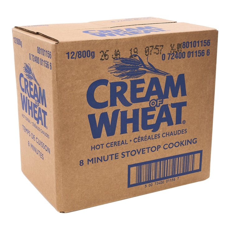 Cereal Cream Of Wheat - 12 x 800 g - Nabisco - Restaurant and Foodservice Ingredients - Canadian Distribution - Freeyouthzbandz