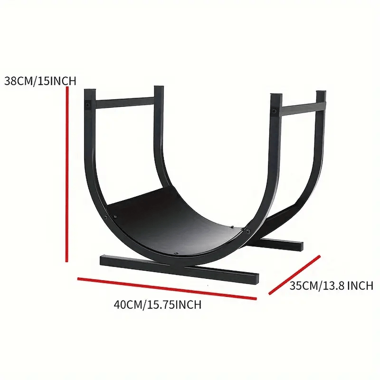 Fireplace Rack with Wood Storage - Freeyouthzbandz