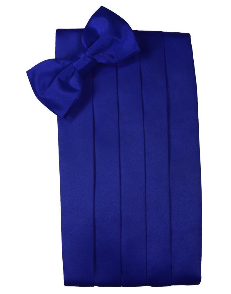 Set Luxury Satin Cummerbund & Bow Tie - Freeyouthzbandz