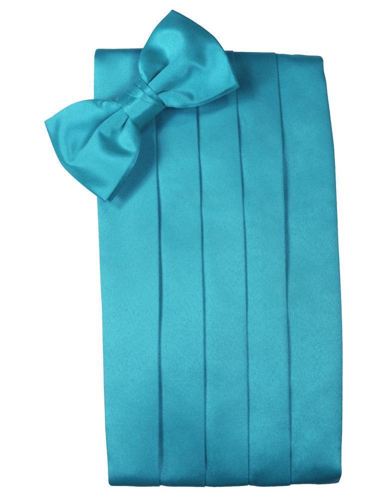 Set Luxury Satin Cummerbund & Bow Tie - Freeyouthzbandz