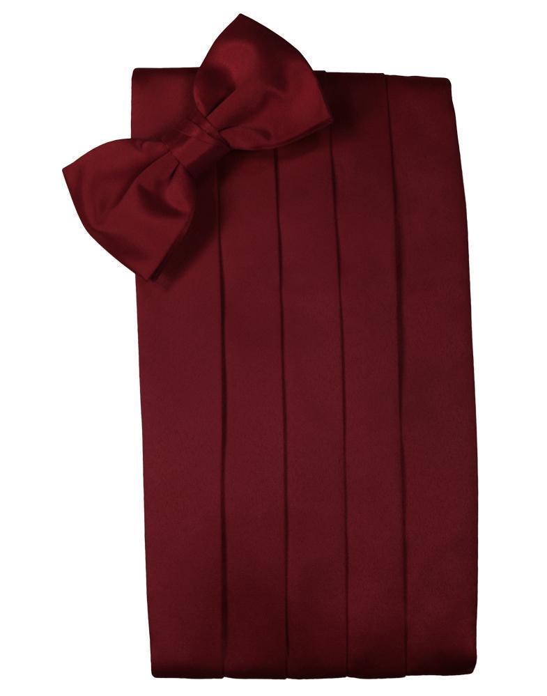 Set Luxury Satin Cummerbund & Bow Tie - Freeyouthzbandz
