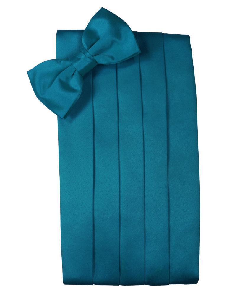 Set Luxury Satin Cummerbund & Bow Tie - Freeyouthzbandz