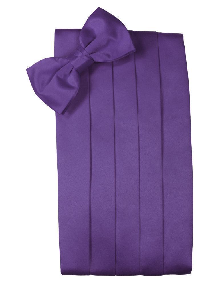 Set Luxury Satin Cummerbund & Bow Tie - Freeyouthzbandz