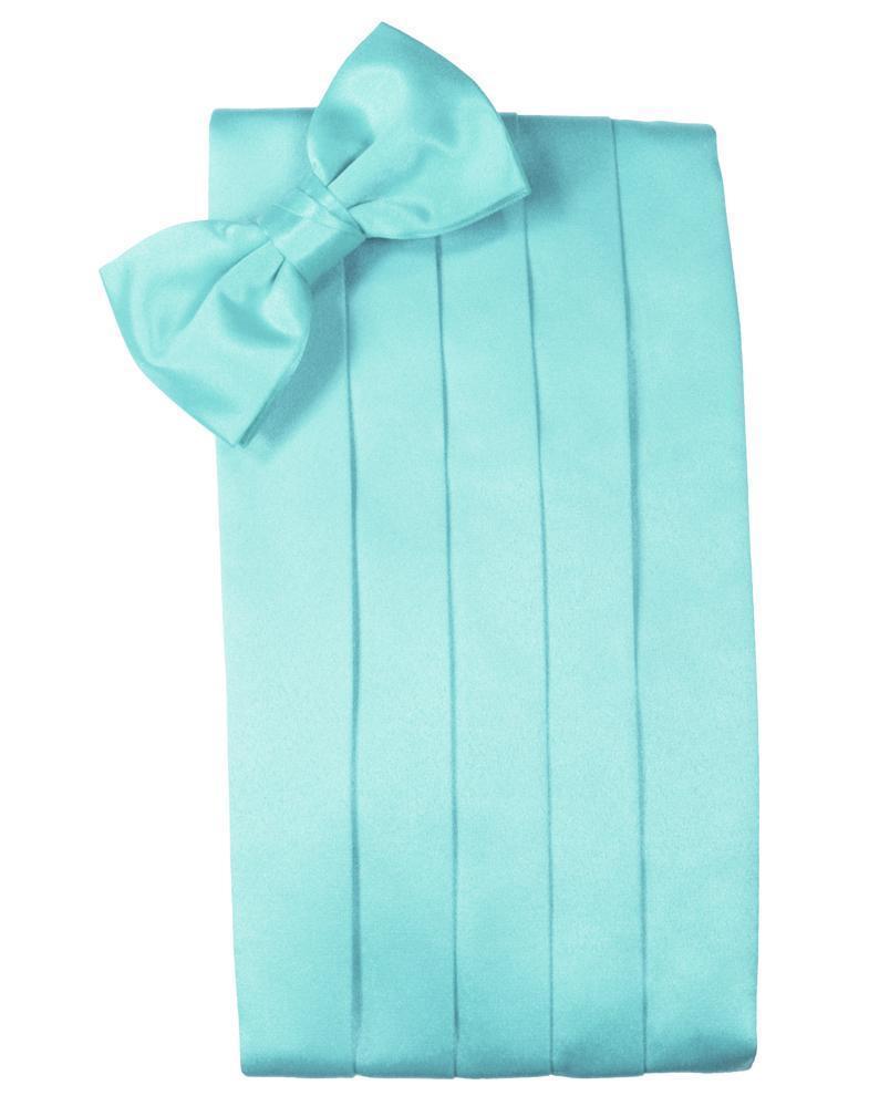 Set Luxury Satin Cummerbund & Bow Tie - Freeyouthzbandz