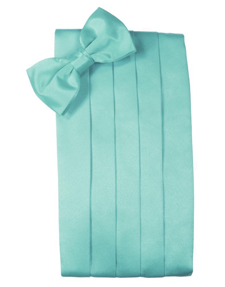 Set Luxury Satin Cummerbund & Bow Tie - Freeyouthzbandz
