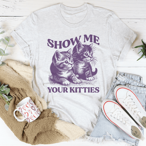 Show me your Kitties Tee - Freeyouthzbandz