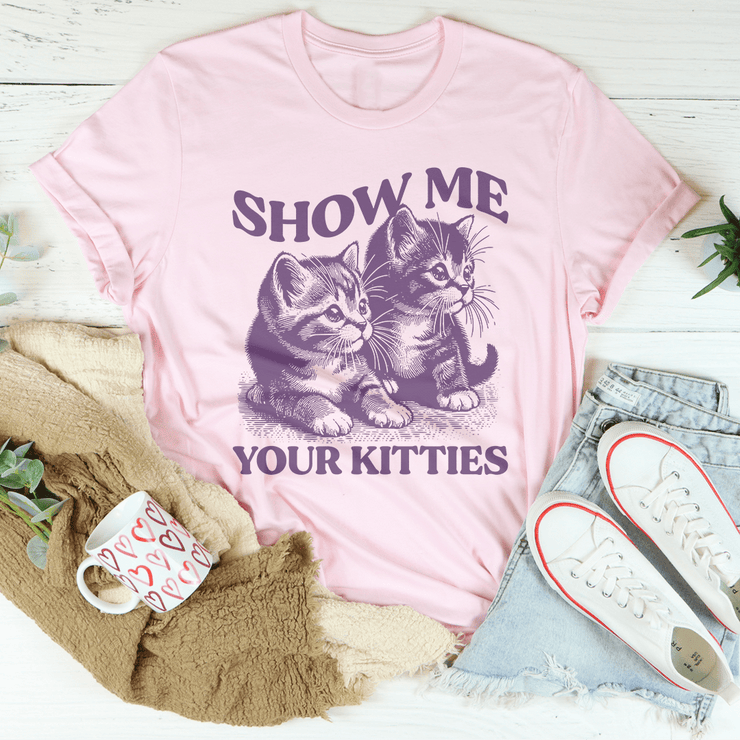 Show me your Kitties Tee - Freeyouthzbandz