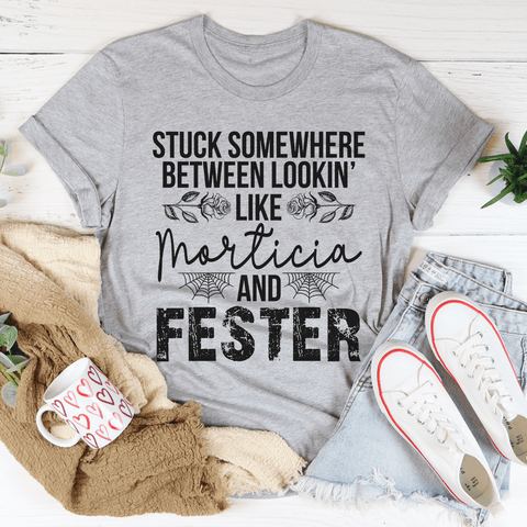 Stuck Between Looking Like Tee - Freeyouthzbandz