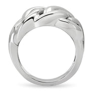 TK147 - High polished (no plating) Stainless Steel Ring with No Stone - Freeyouthzbandz