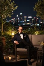 "Vermont" Midnight Blue Tuxedo Jacket - Freeyouthzbandz